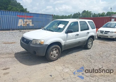 2005 Ford Escape Xls из США, поврежденный, VIN 1FMYU02Z75KB43599